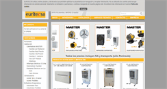 Desktop Screenshot of euritecsa.es