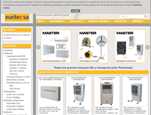 Tablet Screenshot of euritecsa.es